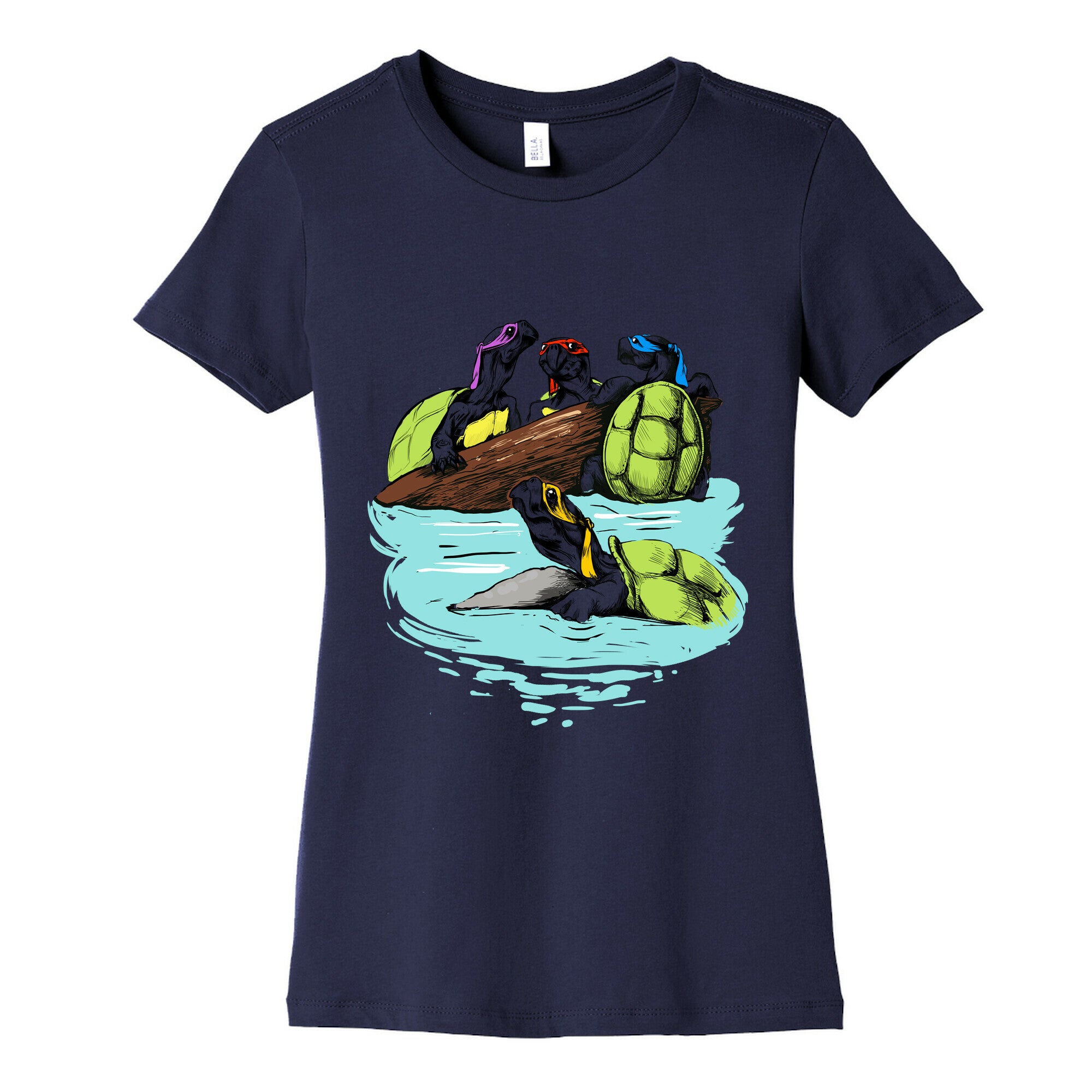 Turtle Power Women's Cotton Tee